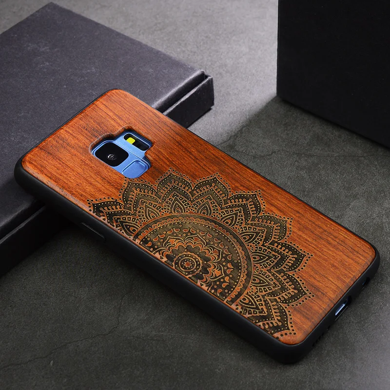 BB Деревянный ящик для iPhone 11 Pro Max 7 6 6S 8 Plus X XR XS Max чехол для телефона samsung Galaxy S9 S10 Plus Note 9 8 10 Plus Pro - Цвет: BB