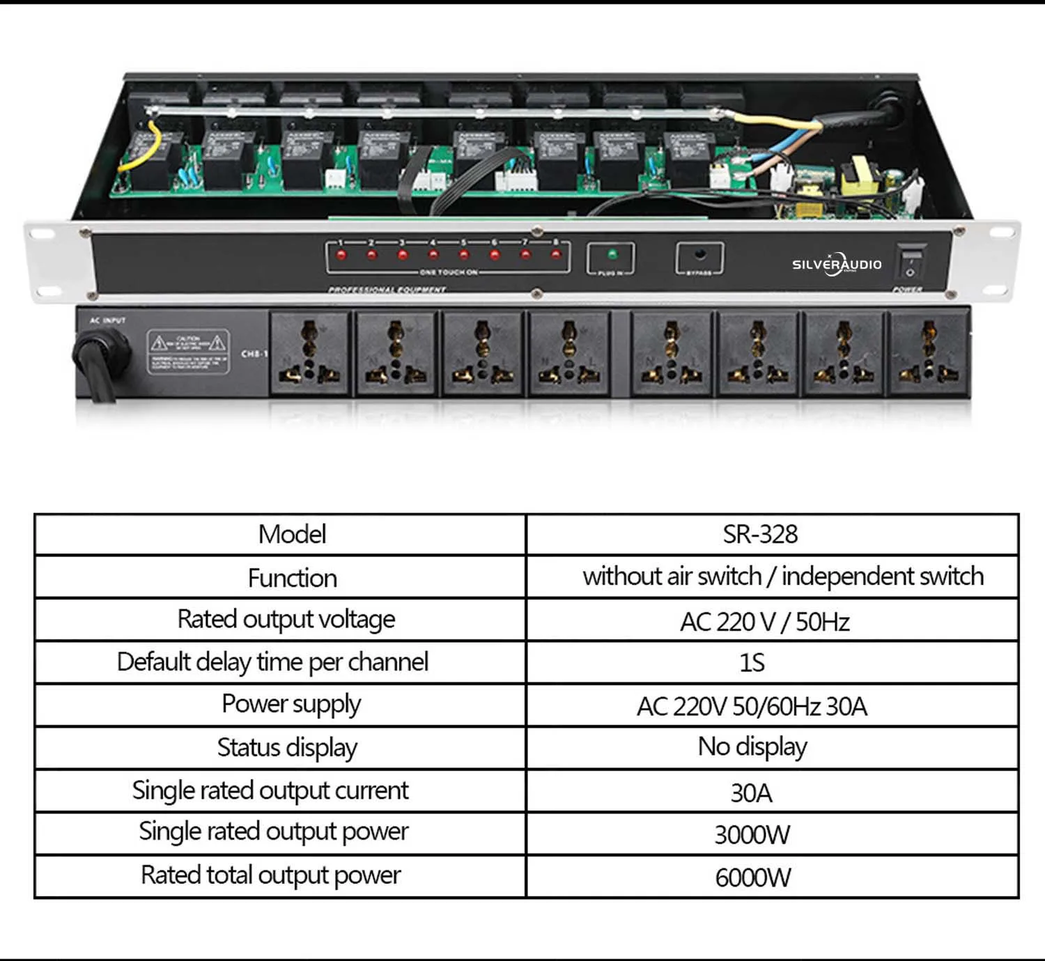 Estágio Profissional 10 Way Power Timing Dispositivo Universal Soquete Seqüência Controlador Interruptor Independente Gax-329 8 - - Image 6