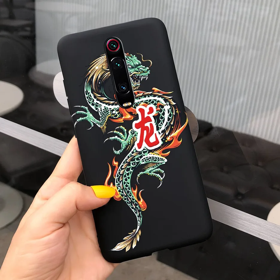 cell phone pouch For Xiaomi Mi 9T Case Mi9T Pro 6.39'' Stylish Animal Painted Cover For Xiaomi Mi 9 t  Pro Mi9T Phone Case Soft TPU Fundas Bumper mobile pouch waterproof