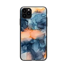 

Soft TPU Ink Painted Case for iPhone 11 Watercolor Marble Pattern Case for iPhone 12 Pro XR 7 8 6 6S Plus X XS Max SE 2020 Shell
