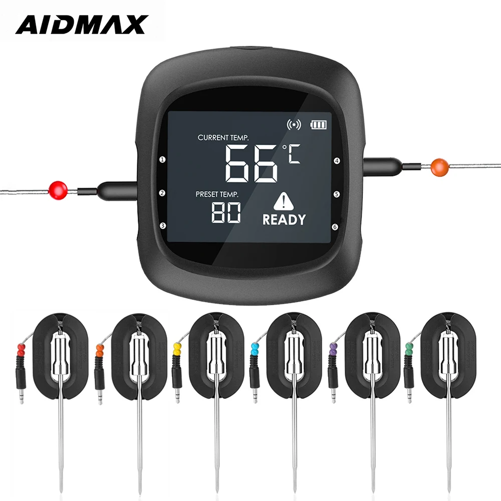 Solis Digital Thermometer (2 Probes) - Tenergy