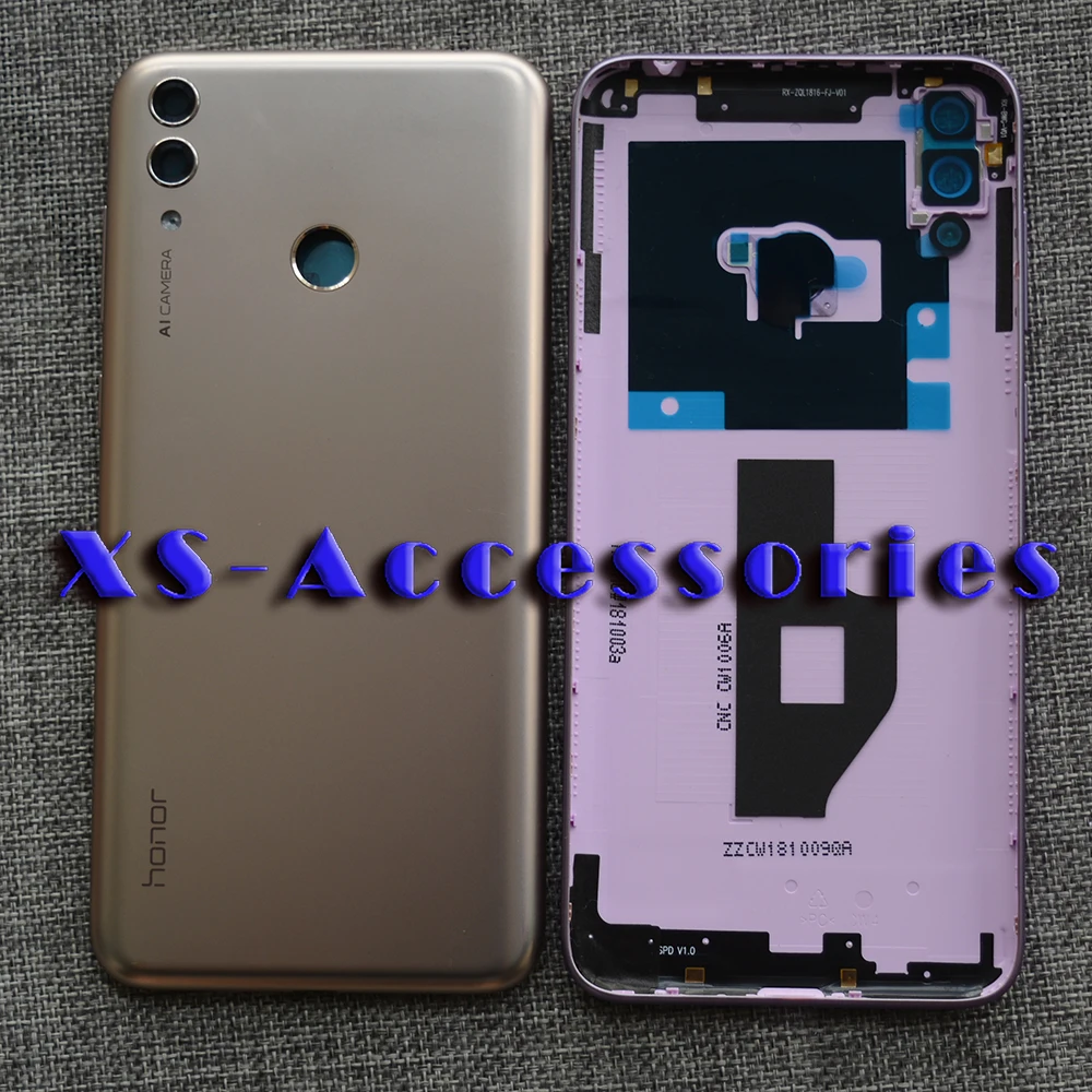 Новая Оригинальная крышка батареи Назад Чехол с объектив камеры для huawei Honor 8C