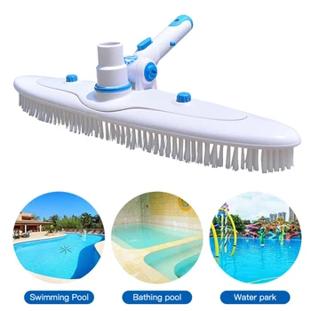 

Swimming Pool Vacuum Cleaner Cleaning Tool Broom Algae Remover Scrubber Pool Cleaning Tools Plastic Pool Brush Durable Pool