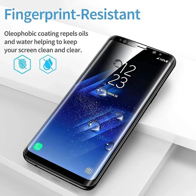 Гидрогелевая пленка для LG Q6 Q6A полное покрытие 9H защитная Взрывозащищенная