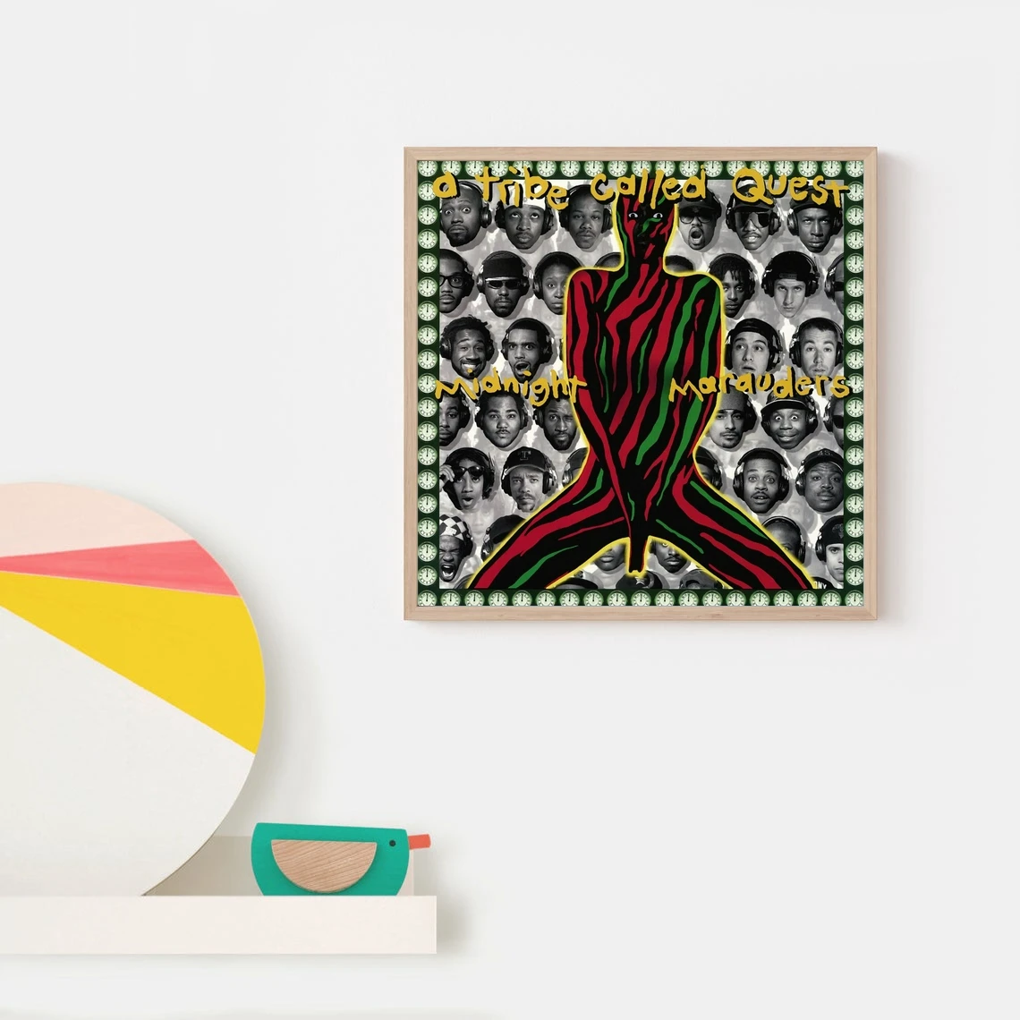 

A Tribe Called Quest The Low End Theory Music Album Cover Poster Home Wall Painting Decoration (No Frame)