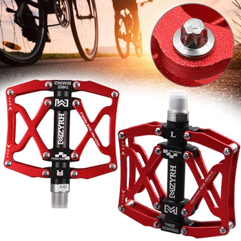 

MTB mountain bike Bicycle pedals Cycling Ultralight Aluminum alloy CNC bike footrest big flat ultralight cycling BMX pedal
