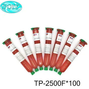 

TP-2500F 100pcs 50G UV Glue LOCA Liquid Optical Clear Adhesive Glue For Cellphone Glass Lens Repair DHL