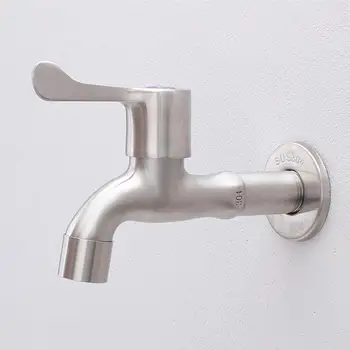 

304 Stainless Steel Quick Opening Ceramic Core Faucet for Washing Machine Water Tap