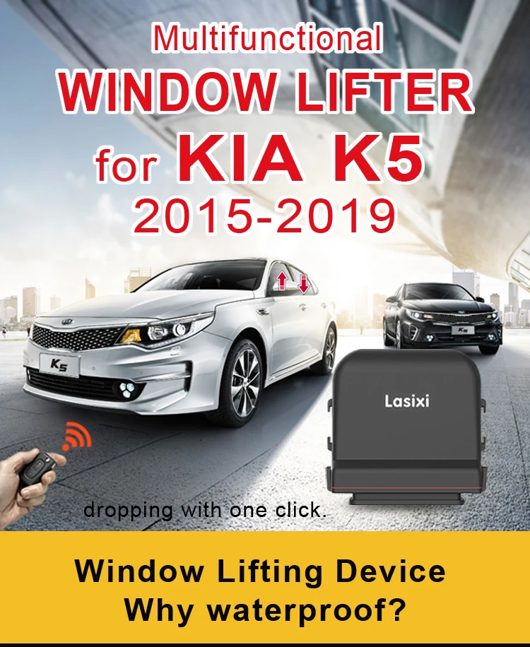 Окна автомобиля Авто рулон вверх/вниз устройство для KIA K5- электростеклоподъемники для автомобилей ближе и открыть комплект для закрытия
