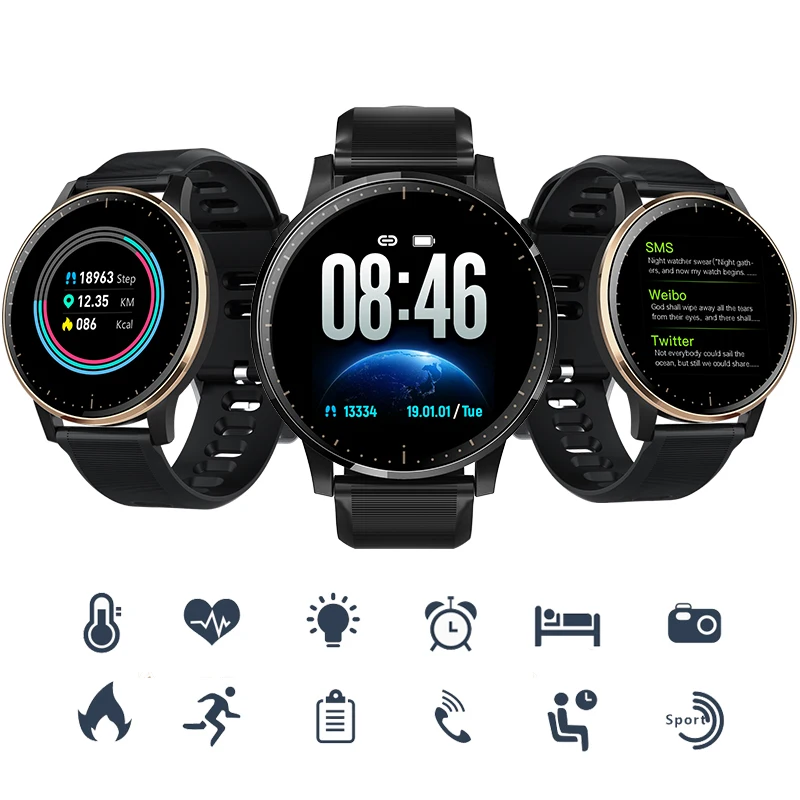 

Smart Watch Women Men Blood Pressure Heart Rate Monitor fitness tracker Smartwatch Waterproof Band for Android Ios xiaomi iphone