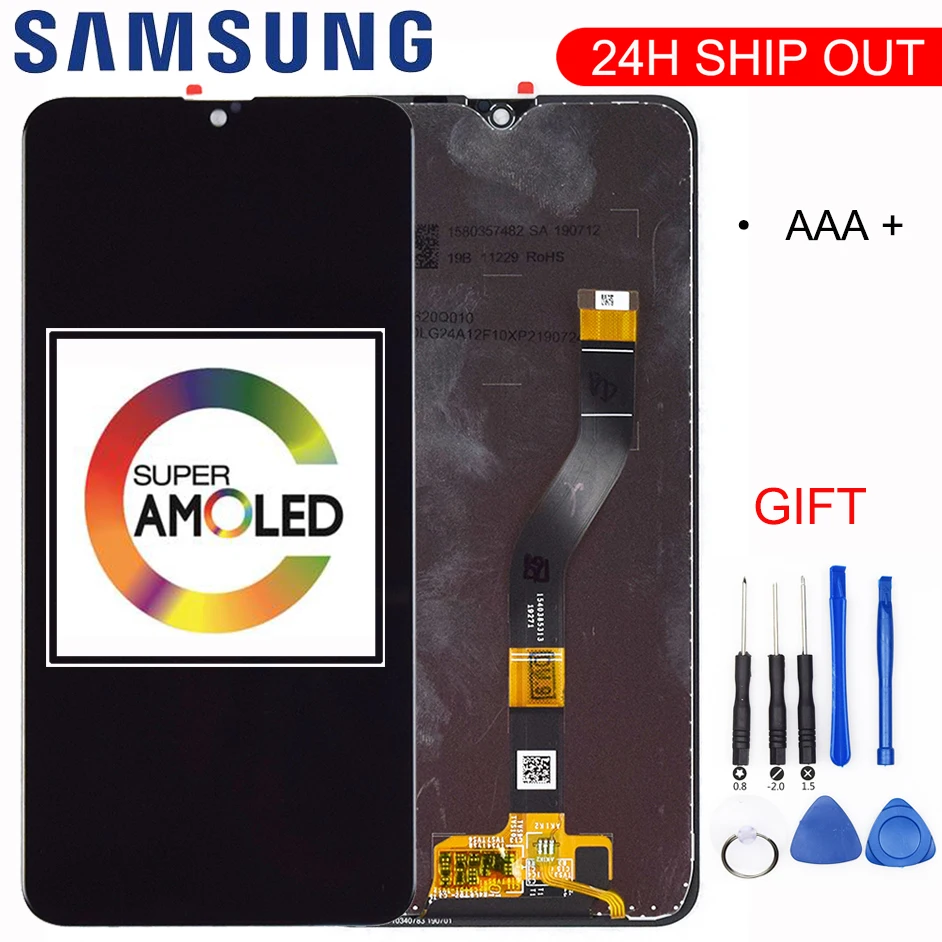 100% протестированный ЖК экран 6 2 ''для Samsung Galaxy A10s дигитайзер A107F/DS A107 дисплей