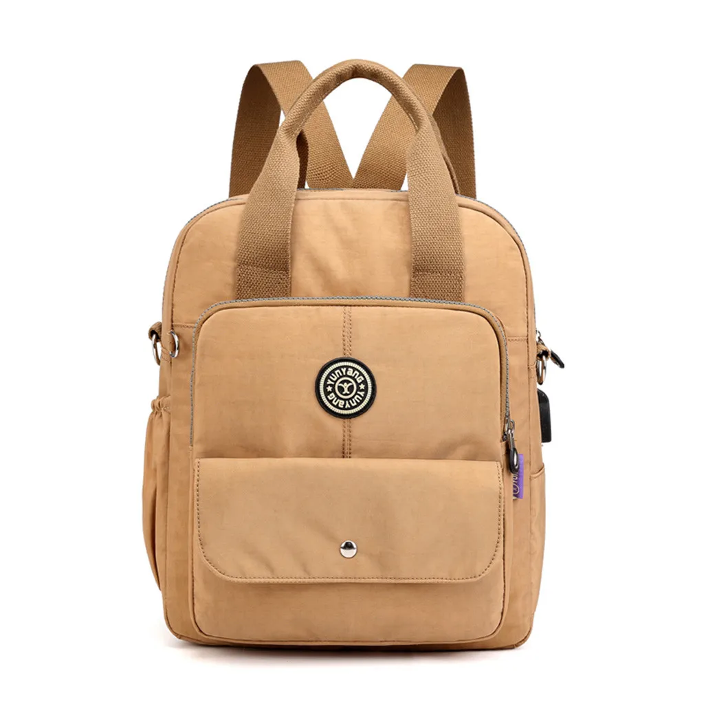 Aelicy маленький рюкзак для путешествий женский рюкзак для ноутбука с USB зарядкой женские многофункциональные школьные сумки на плечо для девочек-подростков - Цвет: KH