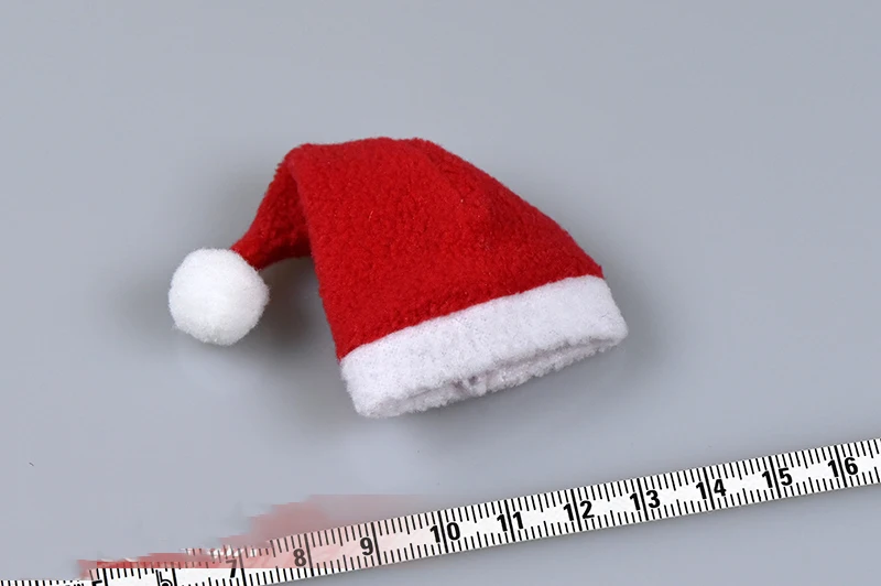 

1/6 головка солдата, резная Рождественская шапка, флисовая 12-дюймовая модель, аксессуары для одежды, трендовые части для фигурки Куклы tbl ph