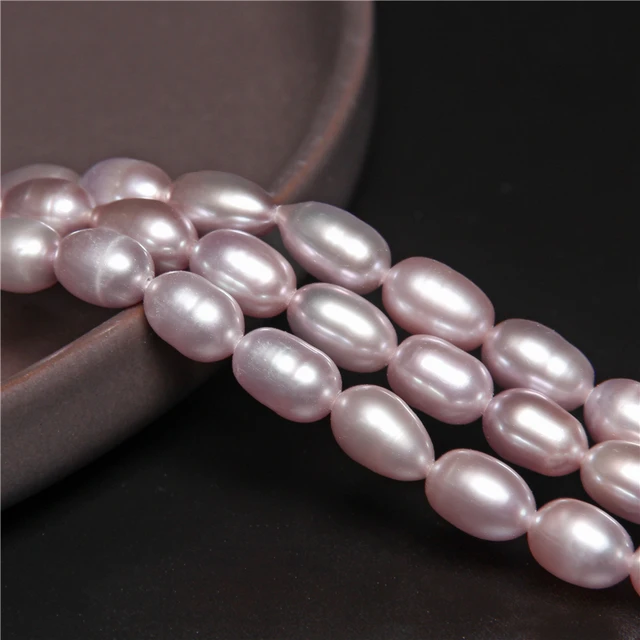 Real Natural Freshwater Pearl Beads Baroque Punch Oval Loose Beads for  Jewelry Making Bracelet Necklace Handmade Crafts Cultured Freshwater Pearl  Beads Cultured…