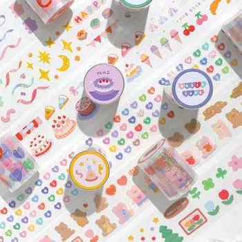 

1pcs/1lot Decorative Adhesive Tapes Happy Manor Scrapbooking DIY Paper Japanese Stickers 3m