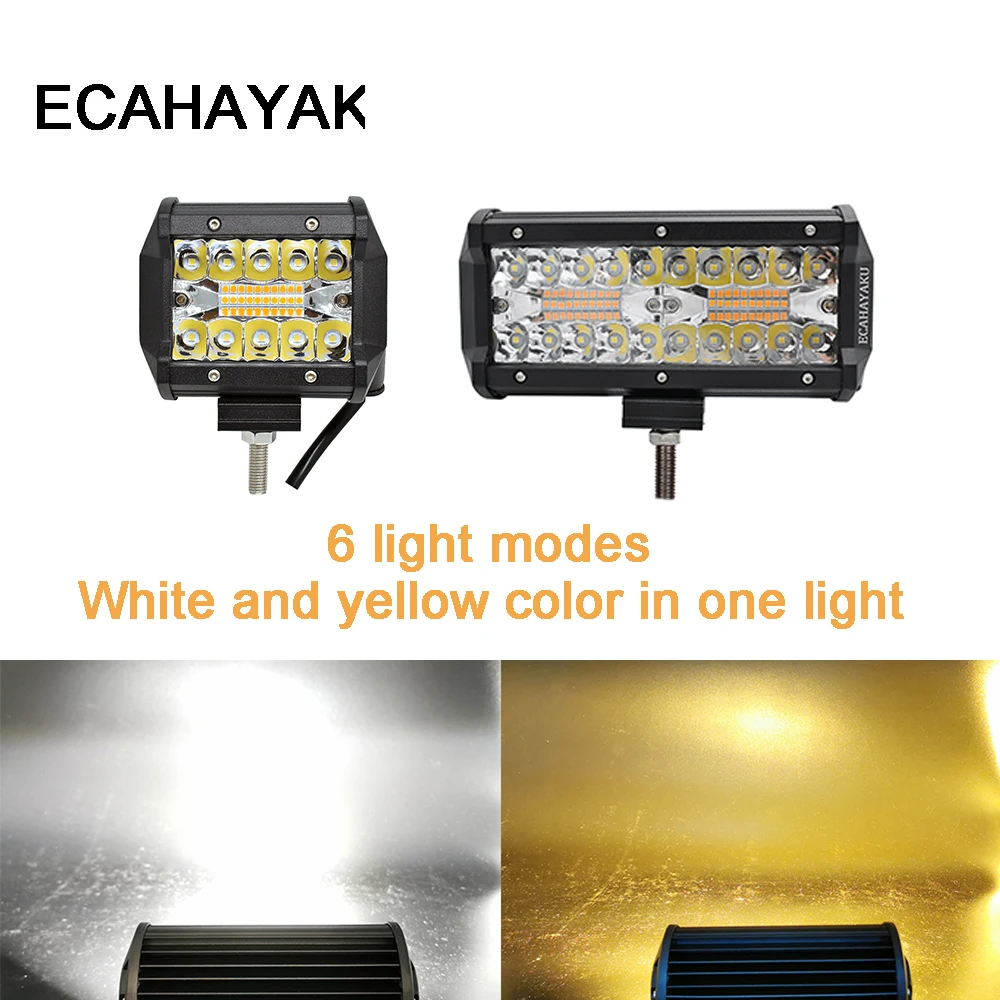 Светодиодная панель рабочего освещения 4 дюйма 7-дюймовая led лампа для