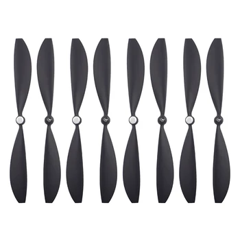 

4 Pairs PC Black Drone Propellers Leaves Wings Set Durable For GoPro Karma D.21