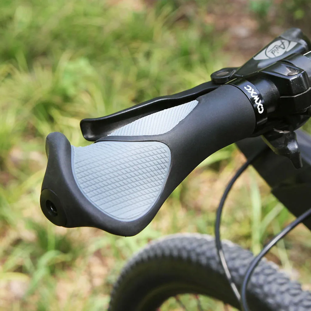 

Hot sale Bike Grips Rubber Ergonomic Antislip Handlebar Grips for MTB Durable Bicycle Mountain bicycle grip Bike accessories