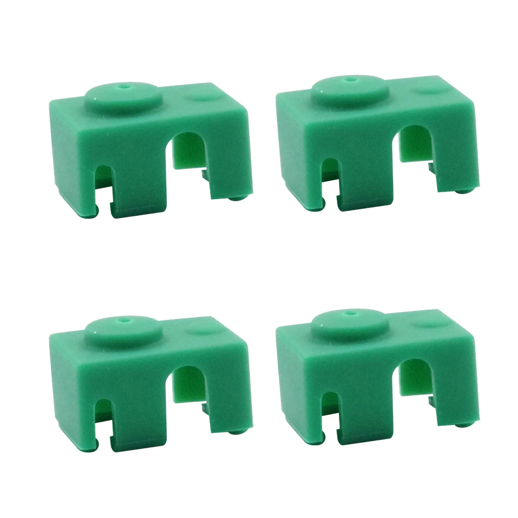 4PCS Silicone Sock Cover Shell For V6 PT100 Aluminum Block 3D Printer | Компьютеры и офис