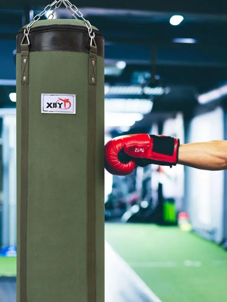

Sandbag Adult Hanging Boxing Bag For Men Women Outdoor Indoor Professional Training Fitness Gym Exercise Empty-Heavy Bag