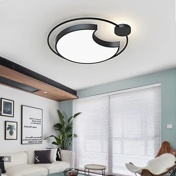 

modern led panel lights ceiling chandelier потолочный светильник cafe hotel AC85-265V ceiling light fans