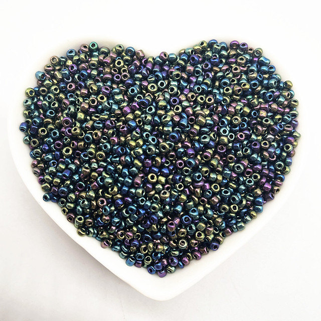 2mm 3mm 4mm Colourful Series Charm Czech Glass Seed Beads DIY Bracelet Beads for Jewelry Making Accessories