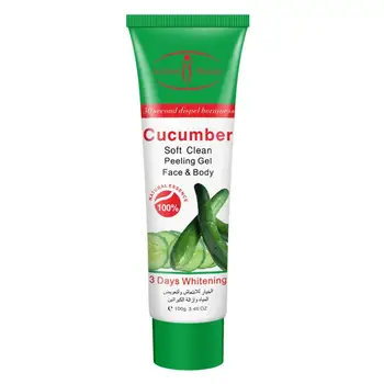 

Aloe Vera Exfoliating Scrub Gel Shrink Pores Skin Moisturizing Exfoliate Body Calluses Anti-Wrinkle Dead Cream White C0W8