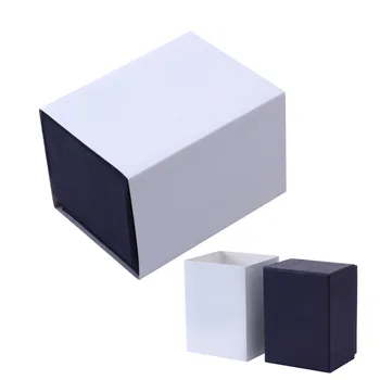 

Classic Blue Watch Case Box For Women Men Jewelry Box Organizer Display Trendy Bracelet Bangle Gifts Boxes