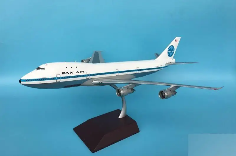 GeminiJets PANAM BOEING 747-100 N734PA 1/200 литье под давлением модель самолета