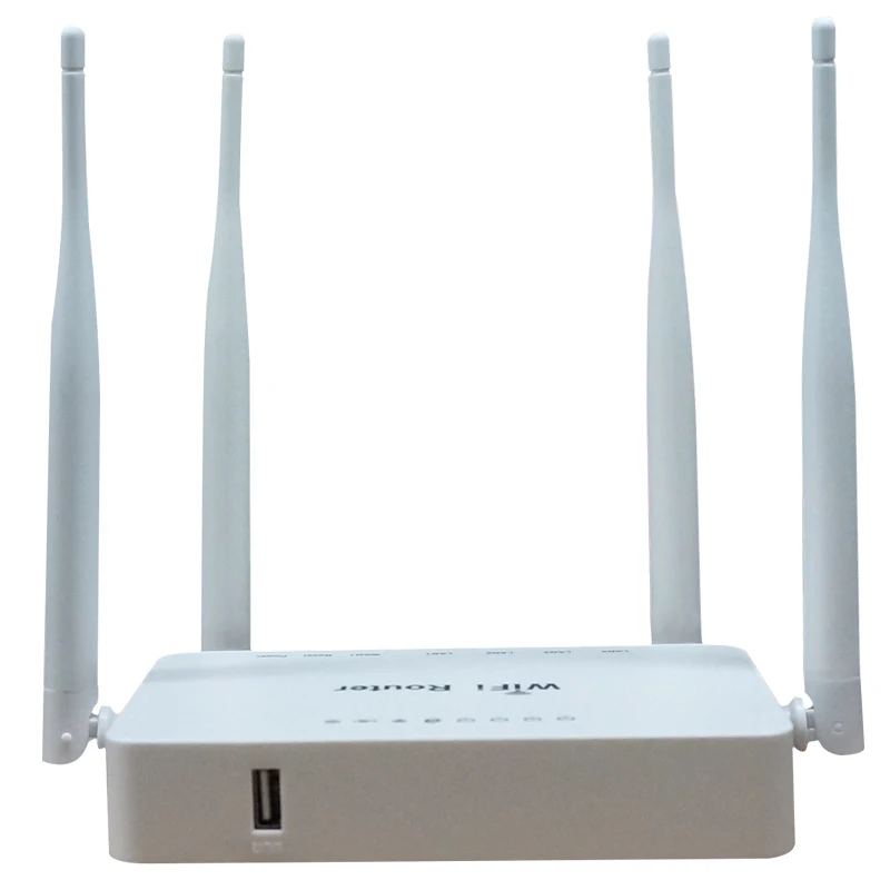 Беспроводной Wi-Fi-роутер HUASIFEI WS3326 с 4 внешними антеннами 802 11g 300 Мбит/с openWRT/OS для