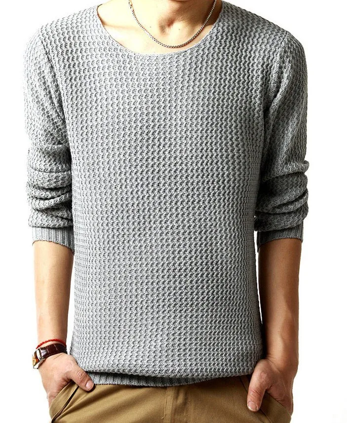 

Mens Sweaters Men 2019 Computer Knitted Pullovers 2018 Fashion Winter Sweater Solid Christmas Korean Clothes