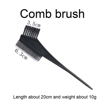 

21pcs/set Brush Hair Dye Coloring Kit DIY Adults Tinting Bowl Ear Cover Hairdressing Multifunction Home Salon Bleaching Tools