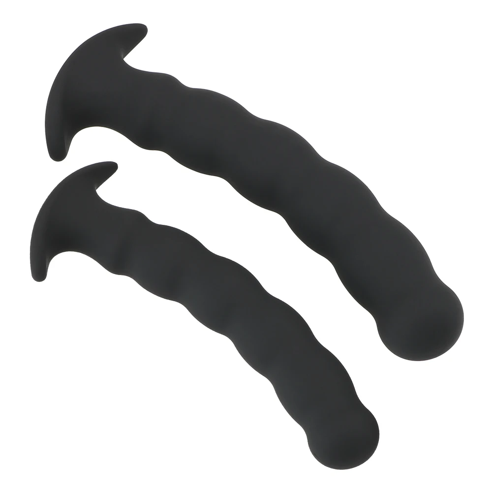 Plug anal en silicone stimulateur de prostate et dildo pour anus_voghion.com