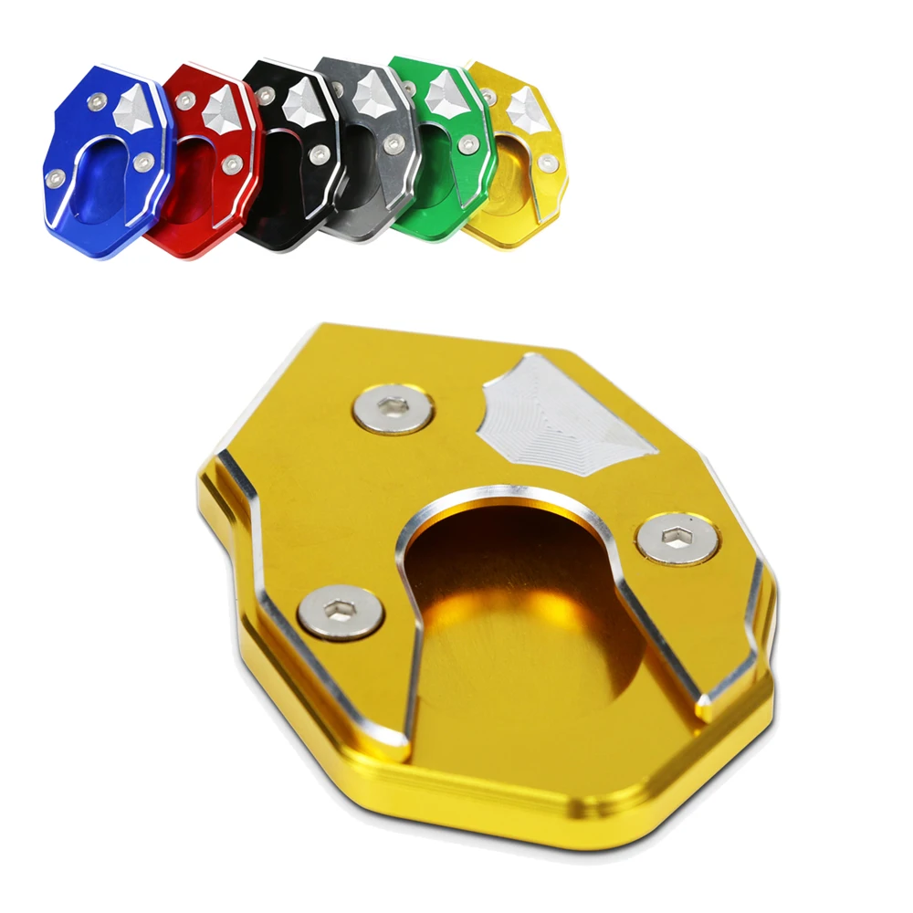 

Аксессуары для мотоциклов, подставка с ЧПУ, боковая подставка, удлинитель, опорная пластина, подставка для Kawasaki Z300 Z300, все годы