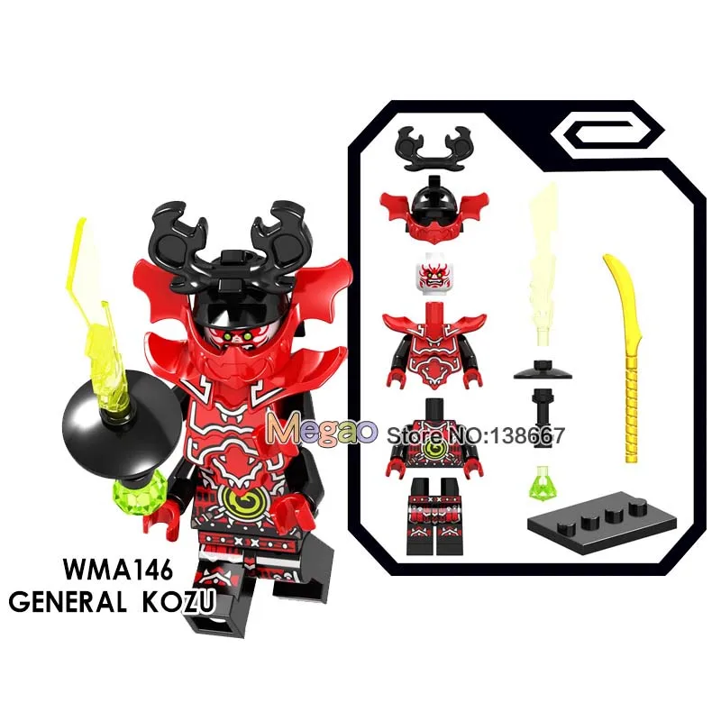 Single Llyod Nya Echo Zane ZX Golden Ninja Kai Cole Yang Akita Pythor Snake Warrior Ninja Building Blocks Model Kids Toys - Цвет: Темно-серый