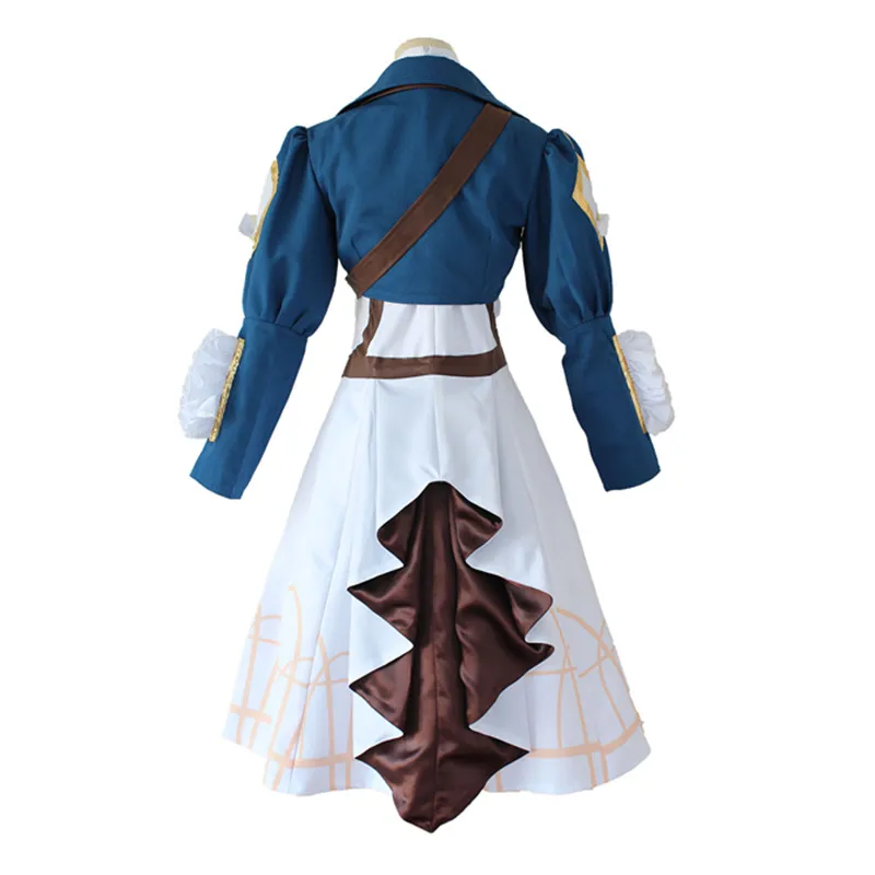 Аниме фиолетовый костюм для косплея эвергарда карнавальный вечерние