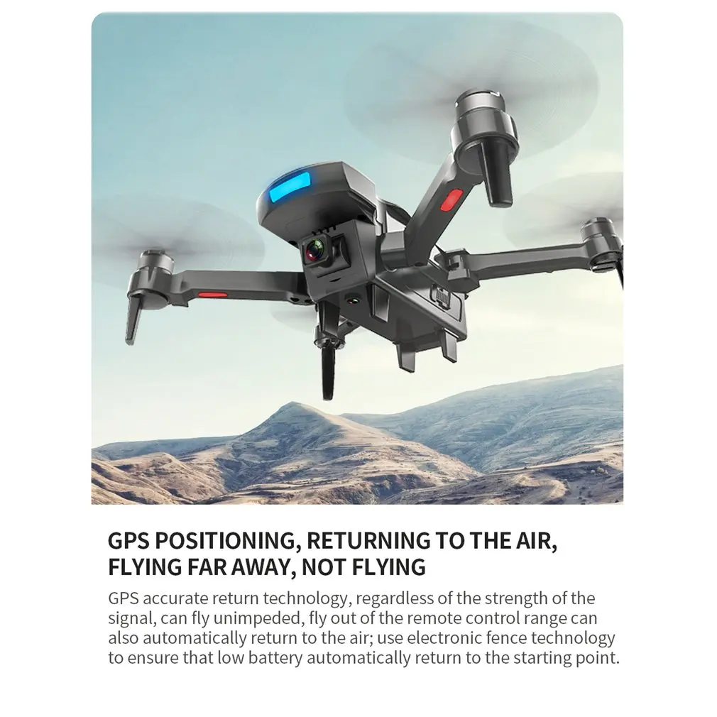 CG018 RC складной Дрон с 4K HD камерой жесты фото Дрон RC Helicoter четырехосевой самолет gps/оптический поток Дрон