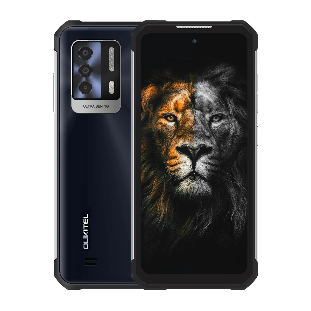 Oukitel-スマートフォンwp17,8GB 128GB,防水IP68,頑丈,64MPおよび20MP