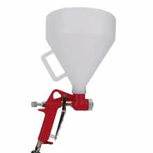 Воздушный бункер распылитель краски инструмент текстуры гипсокартона стены распылитель для краски 1,45 галлонов с 3 насадками с ручкой