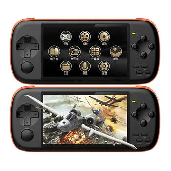 

J6 Handheld Game Console 4.3 Inch IPS Screen PSP Horizontal Version HD Handheld 128-bit ArcadePortable Game Console video games