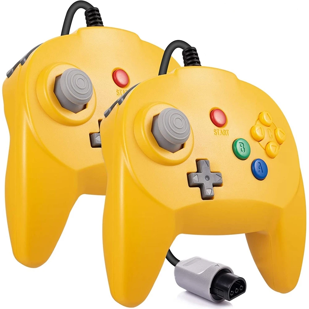 新バージョン] 2パックN64コントローラ、ミニゲームパッド