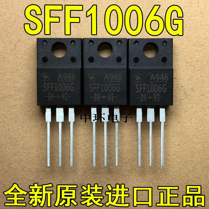 10 шт./лот SFF1006G TO-220F 10A 400V
