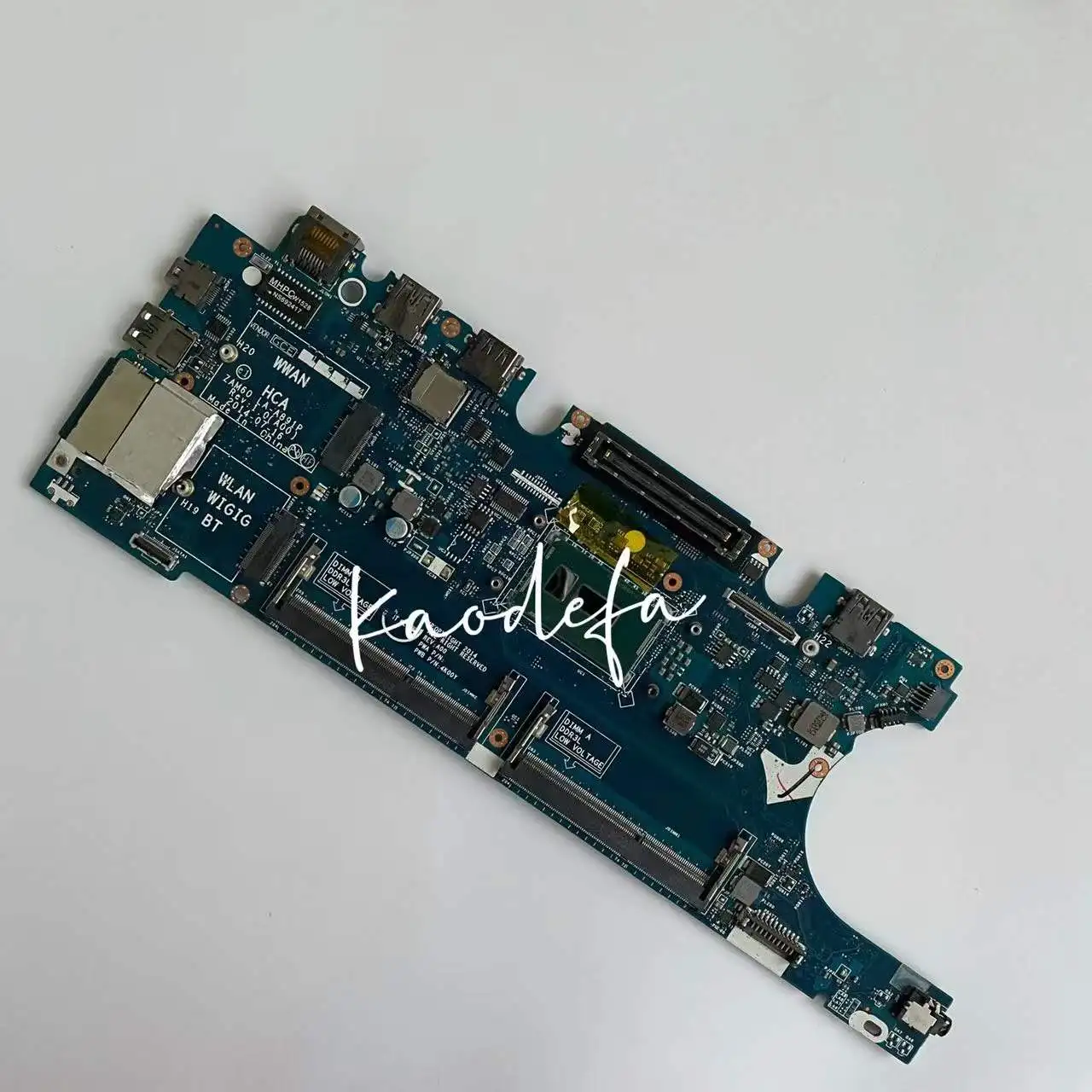 para Dell Latitude Laptop Motherboard Cpu:i35010u Sr23z Ddr3 Cn0g2ycv G2ycv C82tw Mainboard 100% Testado Zam60 E5250 La-a891p - Imagem 4