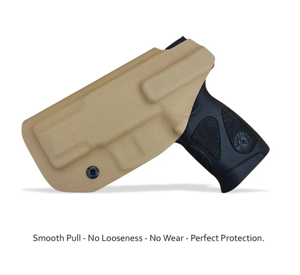 Iwb kydex gun holster custom fit: taurus g2c 9mm & millennium pt111 g2 / pt140 pistol – inside waistband concealed carry holster
