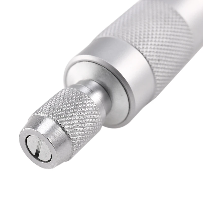 0-25mm Differential Head Micrometer Micrometer Probe Micrometer Flat Head Optical Axis Flat Head Optical Axis Φ12mm with Holes