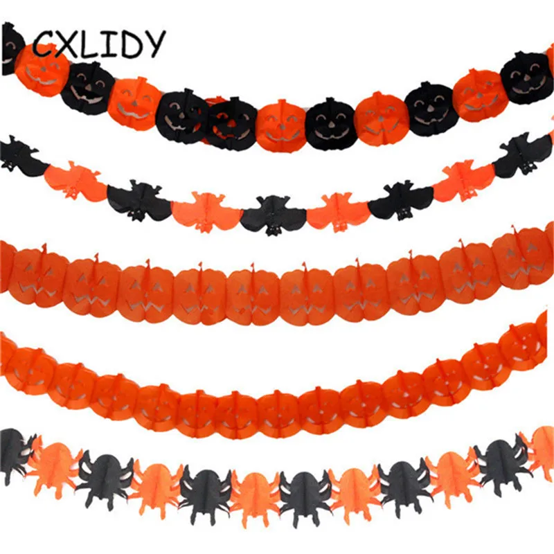

Halloween Lahua Decorations Scenes Arrangement Props Paper Lace Spider Head Spider Pumpkin Variety can pick qq210