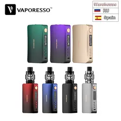 Оригинальный Vaporesso GEN Kit 220 Вт GEN Box Mod и 8 мл SKRR S Tank vs Vaporesso GEN Box Mod power by 18650 battery Box Vape vs Drag 2