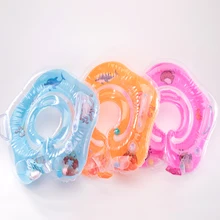 Детское колье надувной круг новорожденный младенец плавать ming шеи детское плавающее кольцо защита безопасности