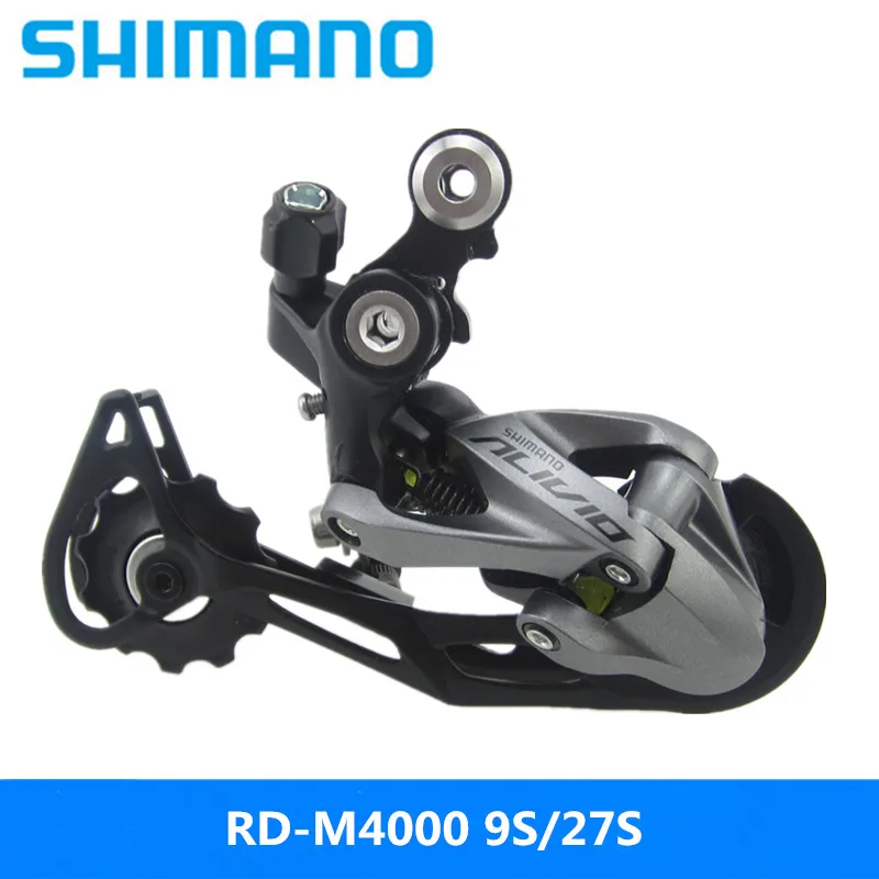 Новый горный велосипед Shimano RD M4000 задний циферблат 9S / 27 скоростей Shadow обновление
