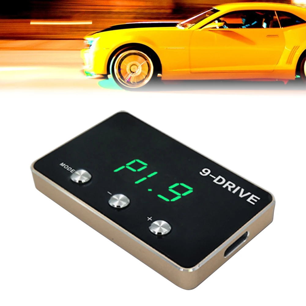 9-Drive Throttle Response Controller - 10 Mode Universal Accelerator Booster For Chevy, GMC, Cadillac